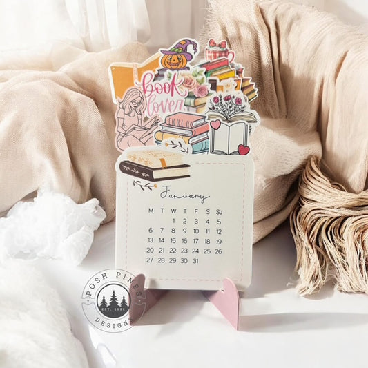 2025 Book Lover Calendar