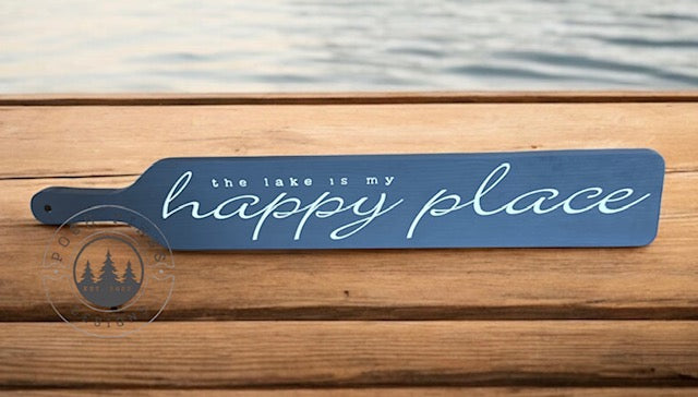 The lake is my happy place