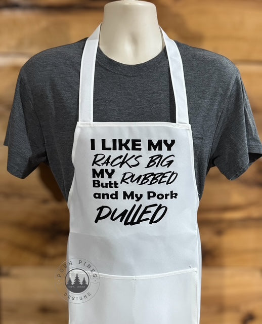 Men's Pulled Pork BBQ Apron