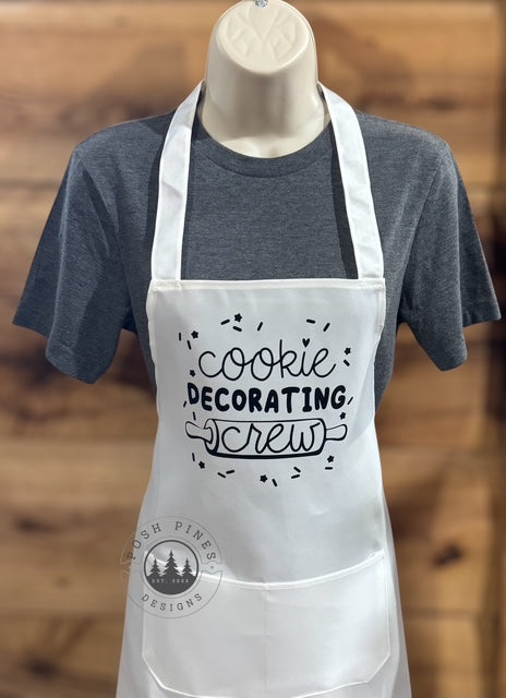 Family Cookie Decorating Aprons