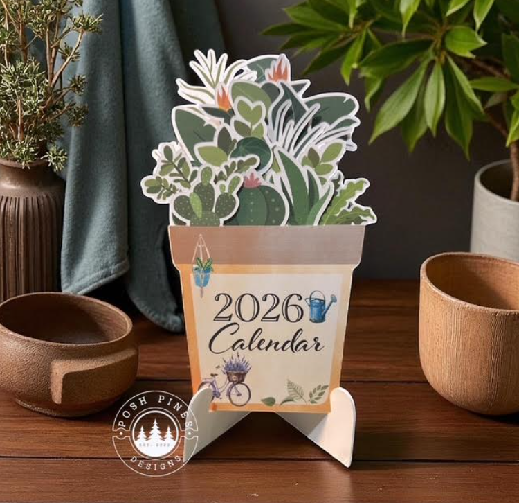 Plant Desk Calendar
