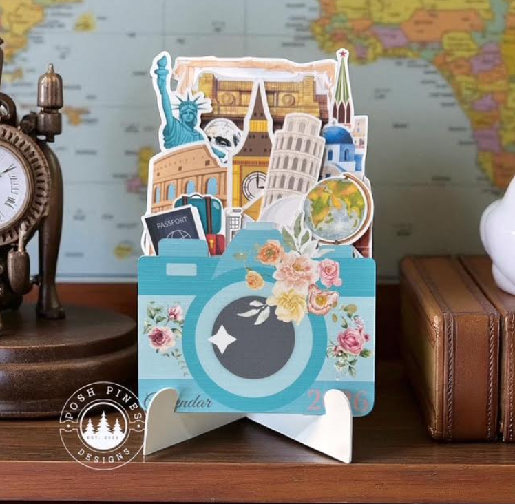 Travel Desk Calendar