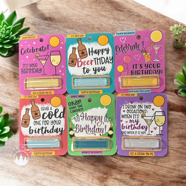 Adult Birthday Money Gift Card