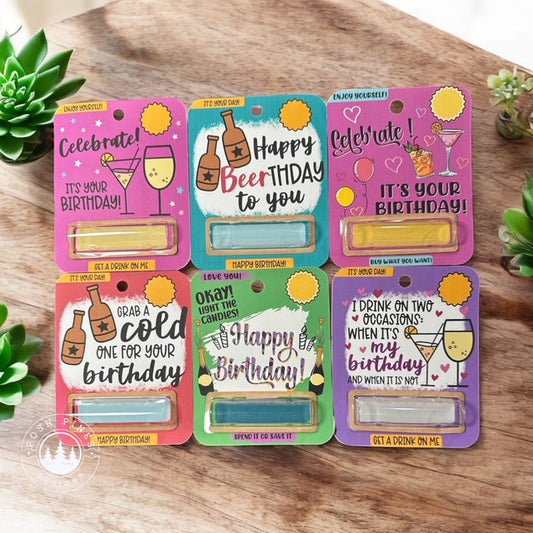 Adult Birthday Money Gift Card