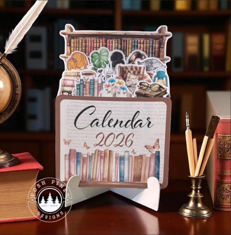 Book Lover Desk Calendar (2 options)