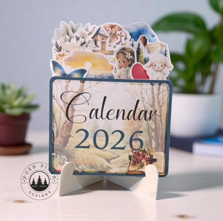 Christian Desk Calendar (2 options)