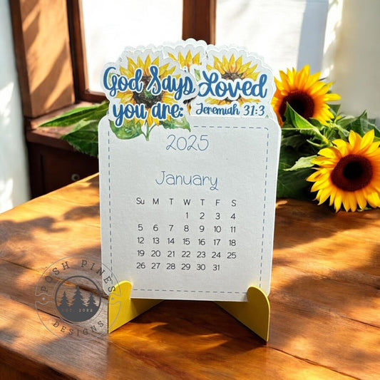 2025 "God says" Sunflower Calendar