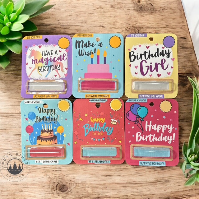 Kids/generic Happy Birthday Money Gift Card