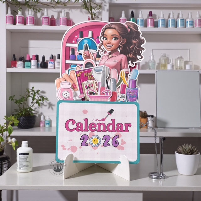 Nail Tech Desk Calendar (4 options)