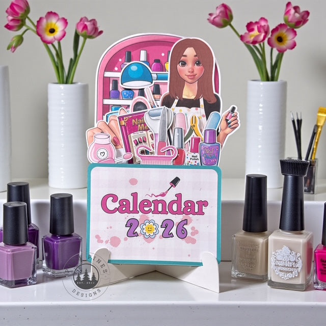 Nail Tech Desk Calendar (4 options)