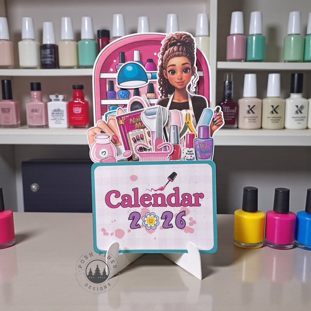 Nail Tech Desk Calendar (4 options)