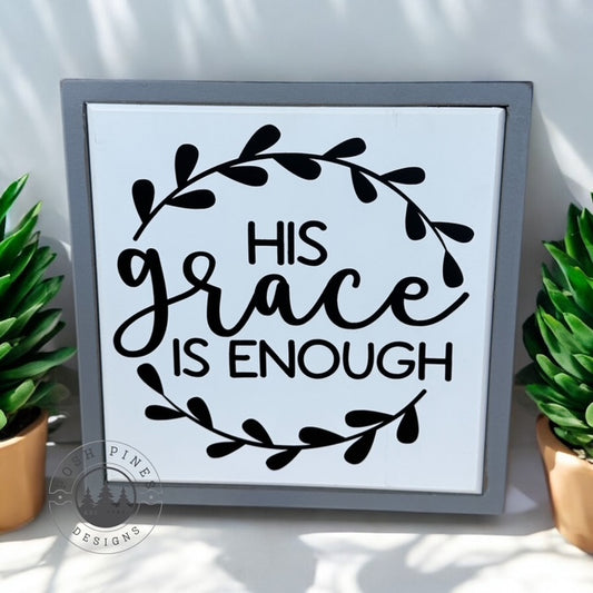 His grace is enough