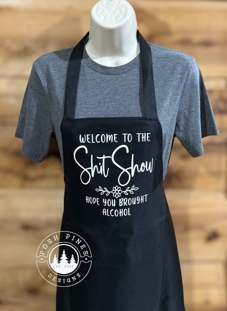 Unisex Shit Show Cooking Apron