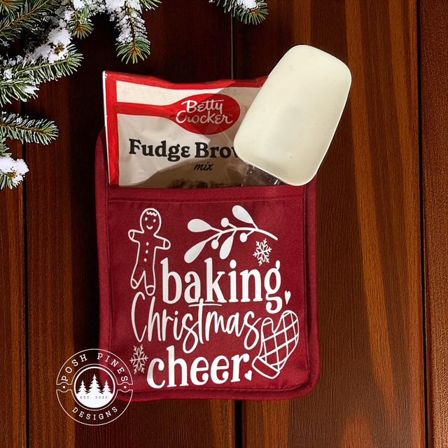 Baking Christmas Cheer Potholder