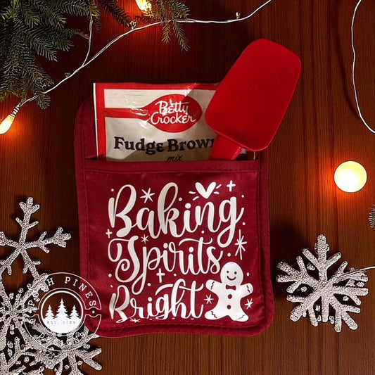 Baking Spirits Bright Potholder