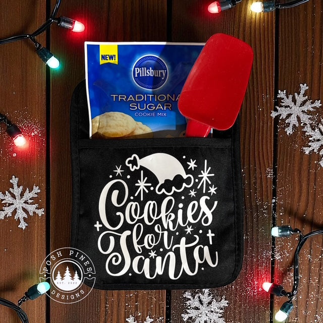 Cookies for Santa Potholder
