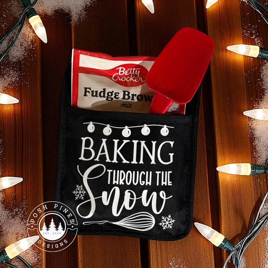 Baking through the Snow Potholder