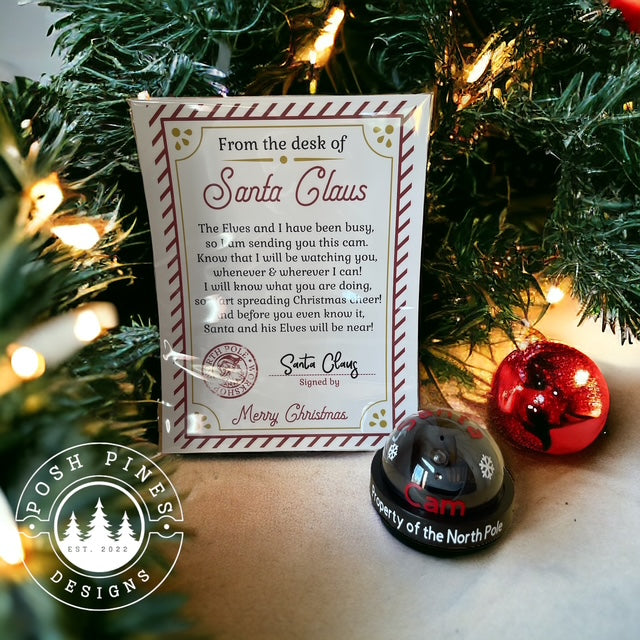 Santa Cam Novelty Gift